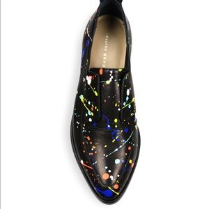 Loeffler Randall Agnes Splatter Paint Oxfords
